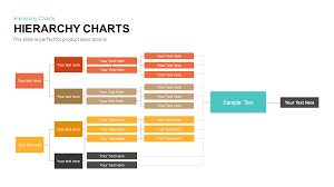 Hierarchy Chart Template For Powerpoint And Keynote