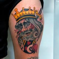 Fully local authority health registered award winning tattoo studio based in sutton coldfield,. King Of Hearts Cards Tattoos History Meaning And Symbolism