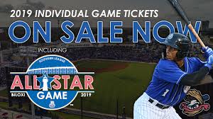 Individual Tickets For Shuckers Games On Sale Now Biloxi