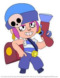 Learn how to draw the tick from brawl stars. Learn How To Draw Penny From Brawl Stars Brawl Stars Step By Step Drawing Tutorials Star Character Brawl Stars