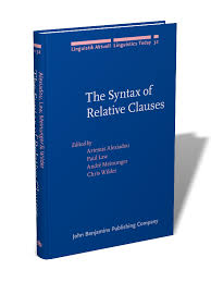 Find out how they should be . The Syntax Of Relative Clauses Edited By Artemis Alexiadou Paul Law Andre Meinunger And Chris Wilder