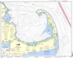 Noaa Nautical Chart 13246 Cape Cod Bay Sail Decor Diy