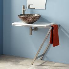 Check spelling or type a new query. 32 Madge Stainless Steel Wall Mount Vessel Sink Vanity Brushed Stainless Steel Vanities Bathroom Vanit Steel Wall Vessel Sink Vanity Wall Mounted Vanity