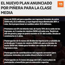 La iniciativa otorga un bono de $500 mil a los trabajadores. Bono De 500 Mil Pesos Para Clase Media Quienes Pueden Acceder Tele 13