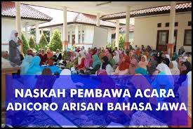 Halal bihalal gotong royong dewipuspasari s weblog. Pembawa Acara Mc Adicoro Arisan Bahasa Jawa Muda Mudi Condrowangsan