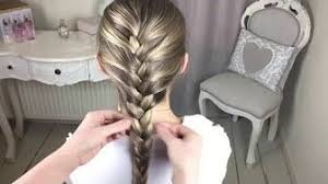 ضفائر شعر رقيقة لبنات المدرسة Youtube Hair Styles Style Hair