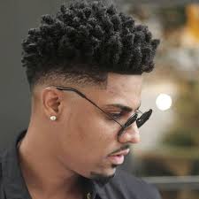 In fade haircut, your hair near the neck are cut in short and their length increases gradual. Fade Haircut For Black Men Hairstyle Man