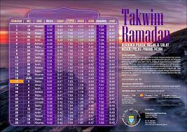 Waktu solat di butterworth, pulau pinang malaysia hari ini adalah waktu fajar 05:46 am, waktu zohor 01:24 pm, waktu asar 04:50 pm, waktu maghrib 07:36 pm & waktu isyak 08:52 pm. Takwim Ramadan Jadual Jabatan Mufti Negeri Pulau Pinang Facebook