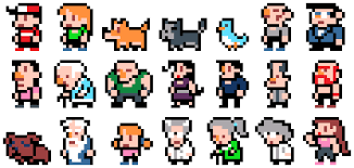 I decided to take one of the early mario sprites. 16x16 Pico 8 Characters By Cypressdahlia On Deviantart Pixel Art Characters Pixel Art Pixel Art Games
