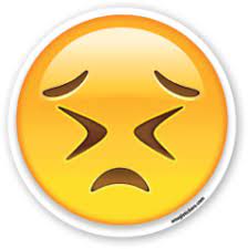 Persevering Face Emojistickers Com Emoji Stickers Emoji Emoji Wallpaper