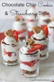 Chocolate Chip Cookie Strawberry Trifle Frugal Living Mom Recipe Desserts Strawberry Trifle Delicious Desserts
