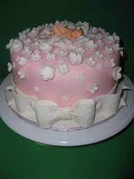 Image Result For One Tier Baby Shower Fondant Cakes Girl Baby Shower Cakes Baby Cake Cake
