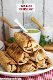 You can omit the chiles for less heat. Easy Oven Baked Chimichangas Recipe Home Cooking Memories