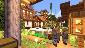 The bigger the airport, the bigger the confusion. Japanese Town Bedrock Edition 1 16 40 Minecraft Map