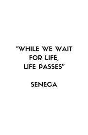 Stoic Philosophy Quote Seneca While We Wait For Life Life Passes Framed Print By Ideasforartists Stoic Quotes Stoicism Quotes Passing Quotes