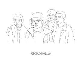 View and print full size. Stranger Things Coloring Pages Coloring Home