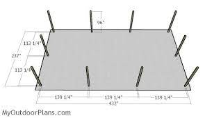 The structure can either be freestanding or attached to a wall. Laying Out The 3 Car Carport Carport Plans 3 Car Carport Carport Designs