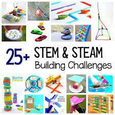 Under each day you will find a link posted: 25 Stem Challenges For Kids Child Centered Projects Focused On Building Buggy And Buddy