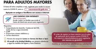 Destacó que el registro de los adultos mayores de 60 años para la. Convoca Salud Al Registro De Vacunacion Contra Covid 19 A Adultos Mayores Portal Tabasco