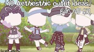 Such as png, jpg, animated gifs, pic art, symbol, blackandwhite, pic, etc. 10 Aethesthic Outfit Ideas Boy And Girl Gacha Club Original Youtube