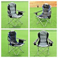 Outdoor Portable Camping Folding Chair Armrest With Built In Soft Cooler Holds 4 Unbranded Soft Cooler Folding Chair Outdoor