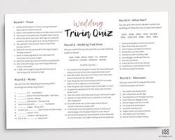 Read on for some hilarious trivia questions that will make your brain and your funny bone work overtime. Socially Distant Wedding Activities The New York Times