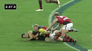 Cruel for the bombers as richmond transition venomously from defence with graham drilling a nail into the coffin with a. Afl Dreamtime At The G 2007 Richmond V Essendon Final 5 Minutes With Countdown Clock Youtube