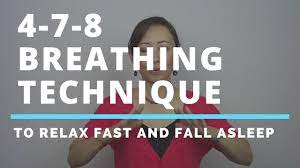 Exhale through your mouth for 8 seconds. 4 7 8 Breathing Technique To Relax Fast And Fall Asleep Massage Monday 293 Youtube