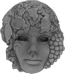 Beautiful Mother Nature Wall Plaque. Hand Cast, Coloured and Finished Stone  Garden Ornament 16 x 5 x 19 cms, 1.10 kg : Amazon.co.uk: Garden