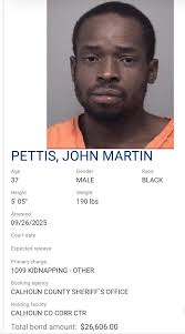 🚨POS🚨Accused of attempting to take a 6yr old boy PETTIS, JOHN MARTIN