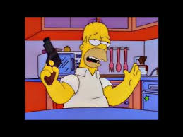Twitter users have been making fun of the image. Homer Buys A Gun Youtube