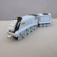 Thomas Engine Metal Diecast Train Take Along N Play Spencer With Tender B 2003 Diecast Thomas Engine Train
