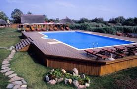 Choosing The Right Pool Style House Plans And More Backyard Backyard Pool In Ground Pools