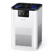 Amazon.com: AROEVE Air Purifiers for Bedroom Air Purifier With Aromatherapy  Function For Pet Smoke Pollen Dander Hair Smell 20dB Air Cleaner For  Bedroom Office Living Room Kitchen, MK06- White : Home &