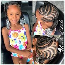Préparer la tresse comme pour toute coiffure, les cheveux ne tuto tresse : Coiffure Africaine Pour Petite Fille Metisse
