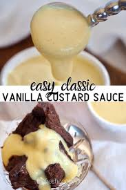 Creme Anglaise Recipe Easy Custard English Custard Recipe Vanilla Custard Recipe