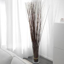 Torka Dried Bouquet Brown Ikea In 2020 Floor Vase Decor Dried Bouquet Tall Vase Decor