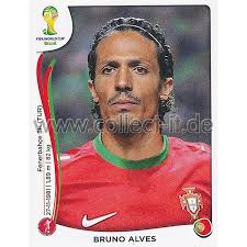 Informações profissionais clube atual famalicão posição zagueiro: Wm 2014 Sticker 511 Bruno Alves 0 79