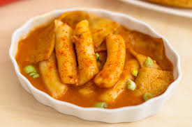 Simple Tteokbokki Spicy Korean Rice Cakes Baek Jong Won Chopsticks And Flour Recipe Tteokbokki Recipe Spicy Korean Tteokbokki