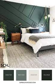 Some simple ideas to make your simple bedroom look like a luxurious farmhouse bedroom. Goodbedroomideas Green Master Bedroom Bedroom Interior Master Bedroom Colors