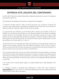 All information about ld alajuelense (primera div. L D A Ø¯Ø± ØªÙˆÛŒÛŒØªØ± Todo Esta Listo Para Entregar El Kit Liguista Del Centenario Les Compartimos Una Serie De Puntos Para Tomar En Cuenta Https T Co Sa4v7memts