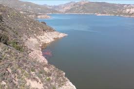 Fishing Lake Piru In Southern Ca