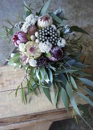 Proteas And Native Flowers Grown Fresh In Beautiful South Eastern Tasmania Weddings And Floral Design Floral Bouquets Australian Flowers Flower Arrangements