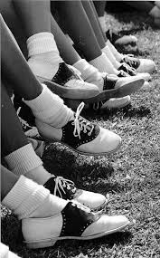 Saddle Shoes and Bobby Socks 1950's