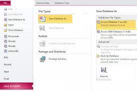 You can connect to an access database (either an.mdb file or an.accdb file) by using visual studio. Fix Microsoft Access Database Error 3049 Cannot Open Access Database