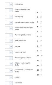 Molecules of compounds (e.g., quartz, feldspar). Solved 10 11 3 4 13 14 Melting Notice The Numbers I Chegg Com