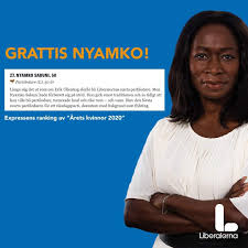 Liberalerna ska vara möjligheternas miljöparti. Var Partiledare Nyamko Sabuni Liberalerna Solvesborg Facebook