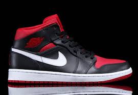 Jordan 1 Retro Mid Black Red White Sneaker News Jordans Release Dates More Red Sneakers Air Jordans Sneakers