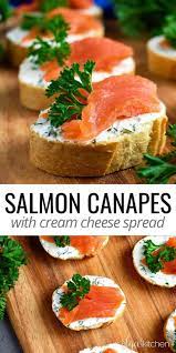 Smoked Salmon Cream Cheese Tea Sandwiches Olga In The Kitchen Easy Appetizer Recipes Smoked Salmon Cream Cheese Salmon Cream Cheese