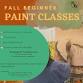 Fall Beginner Paint Classes (Evenings) event image
